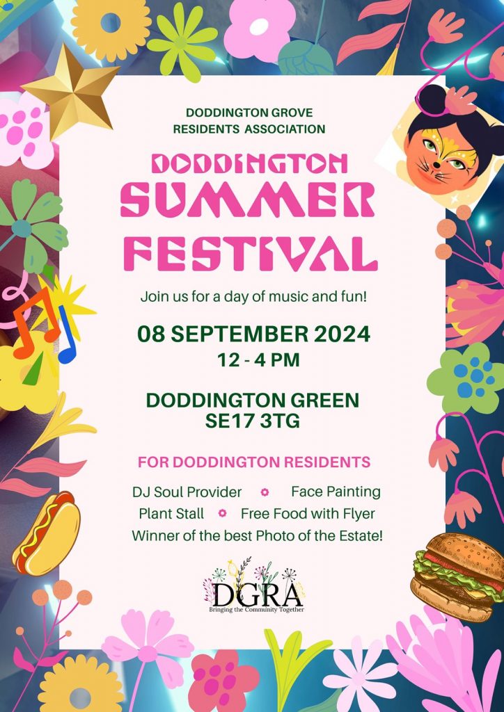 Doddington Summer Festival 2024 Poster